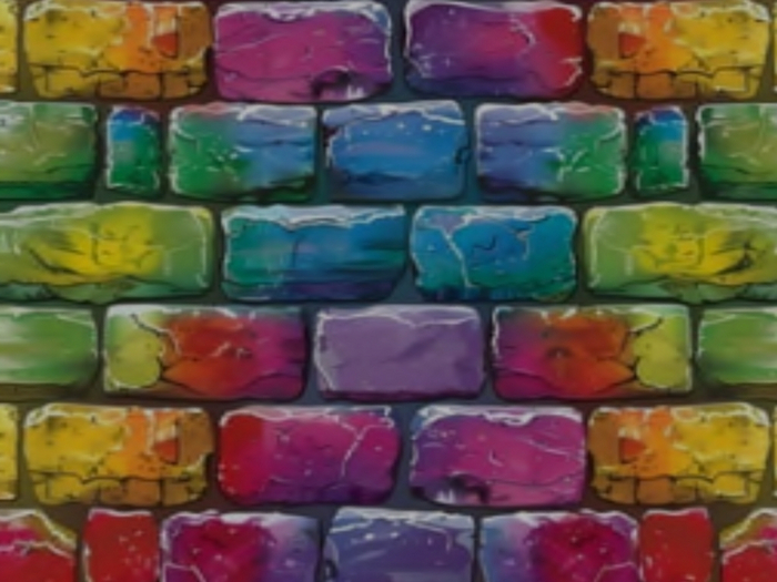 Cartoon Bricks Texture