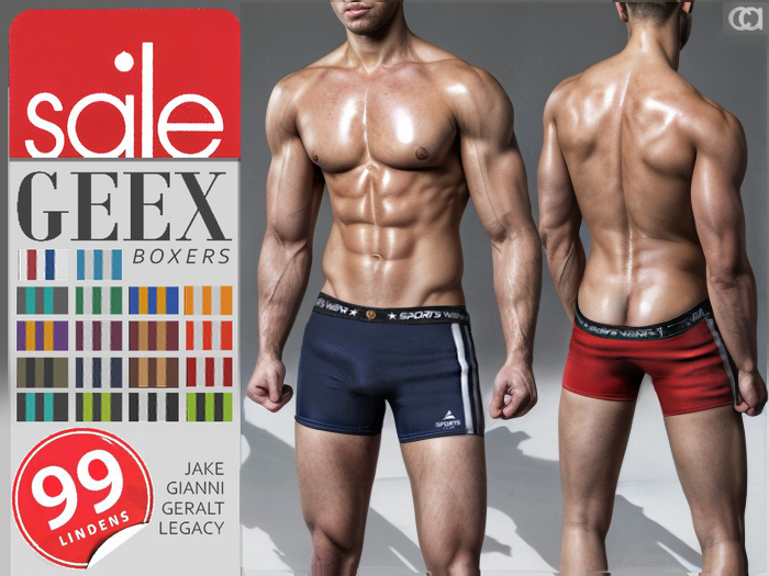 [CA] PROMO GEEX OPEN BOXERS