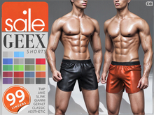 [CA] PROMO GEEX LEATHER SHORTS LATEX