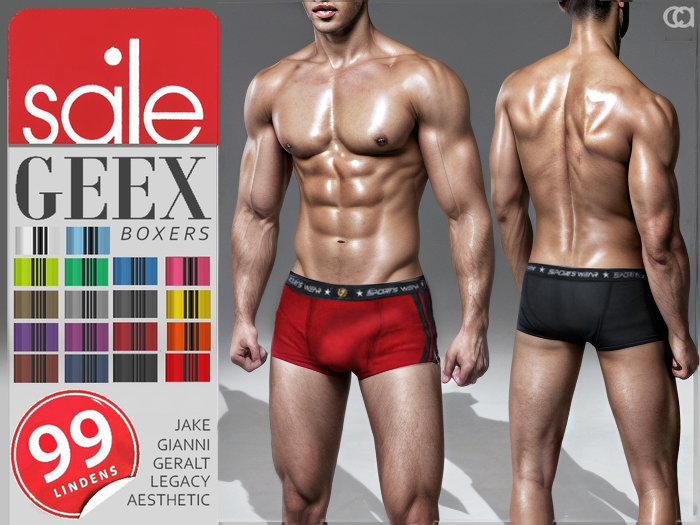 [CA] PROMO GEEX HOT BOXERS