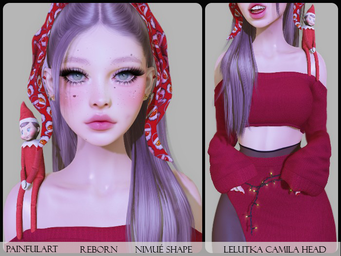 ~PAINFUL ART~ -  Nimue Shape -LeLUTKA Camila Head