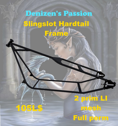 Slingshot Hardtail Bike Frame