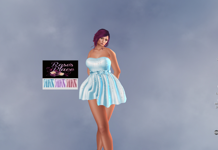 Blue's Sparkle Dress