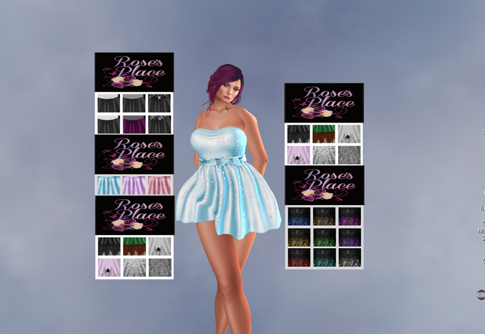 Blue's Dress Multi