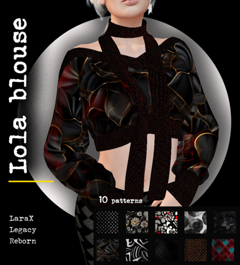 :::darKrose:::Lola blouse