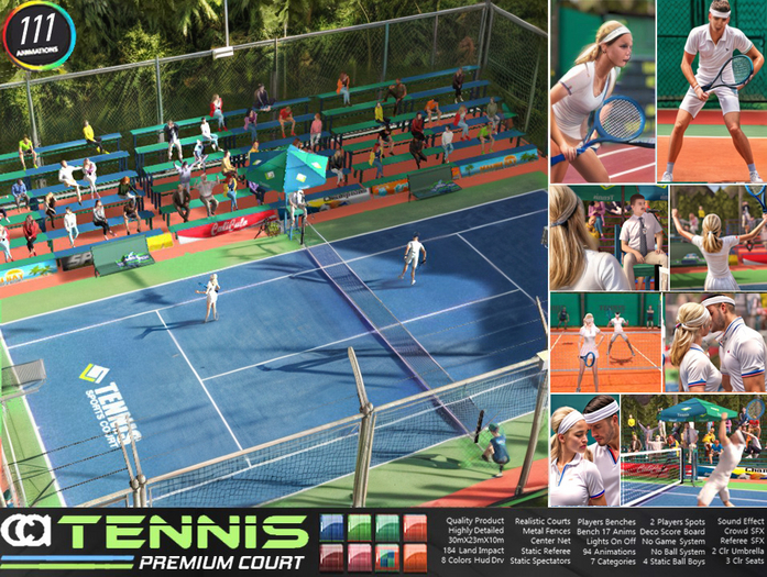 [CA] THE PREMIUM TENNIS COURT