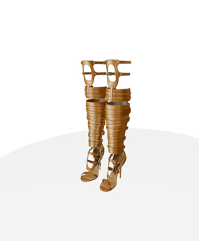 Second Life Marketplace - RUNRAVE: Alayiki Gladiator Boots [Nude]