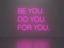 Be you neon sign Full Permission