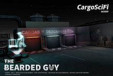 Sci Fi Cargo Backdrop - The Bearded Guy
