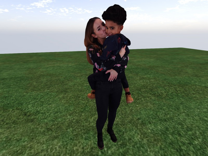 TM Fabienne and Percy - 3D Person
