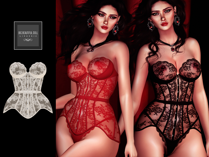 LILIBET Maitreya LaraX Lingerie ebody reborn lingerie waifus lingerie