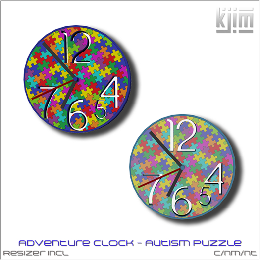 KJim: Adventure Clock - Autism Puzzle