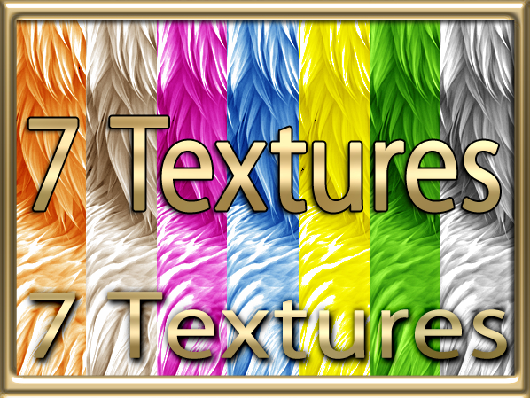 Zoy Texture [ Rugged Fur Seamless 03 ] 7 Textures