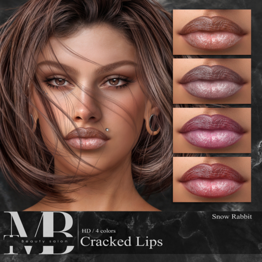 [ T.M.B ]Cracked Lips Snow Rabbit