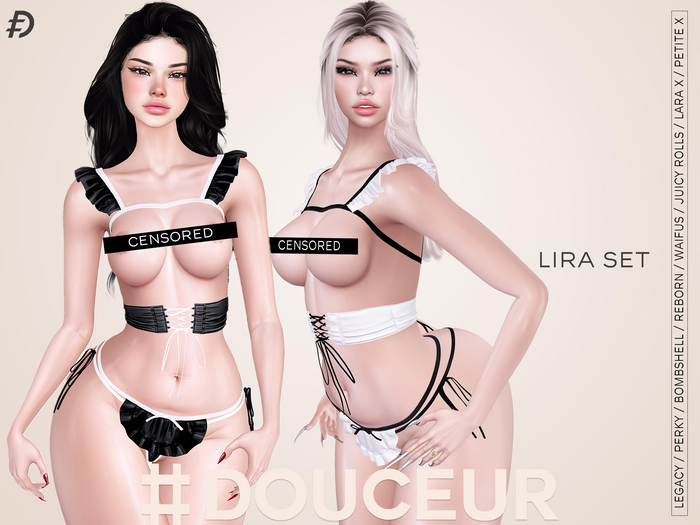 #DOUCEUR - LIRA SET - white
