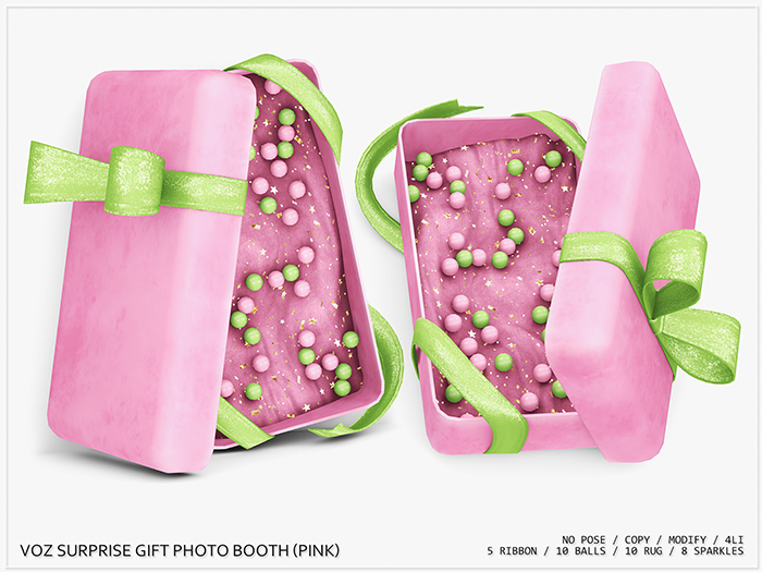 [VOZ] Surprise Gift Photo Booth (Pink)