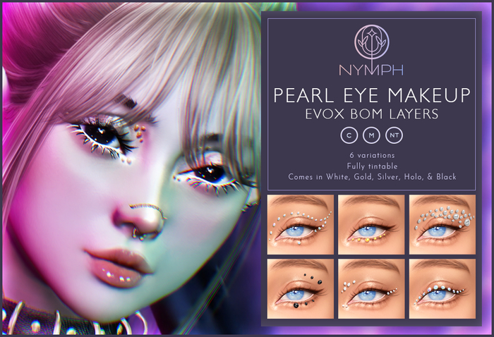 NYMPH - Pearl Eye Makeup