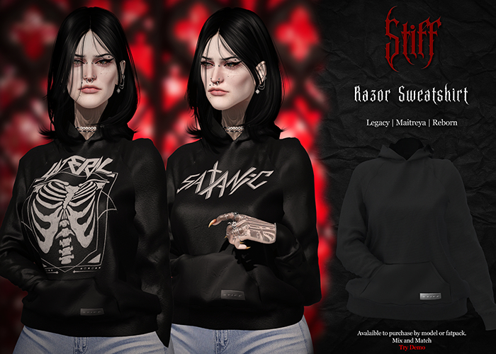 Stiif - Razor Swearter - Print 7