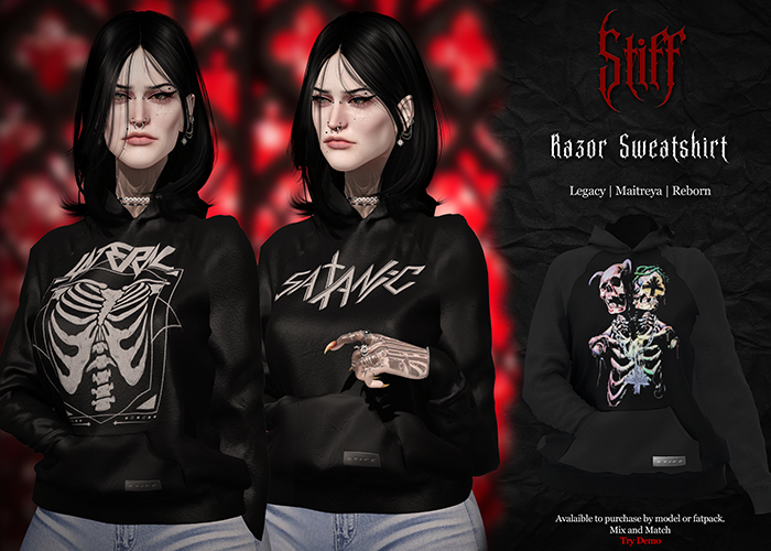 Stiif - Razor Swearter - Print 3