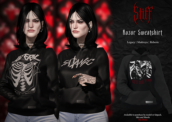 Stiif - Razor Swearter - Print 1