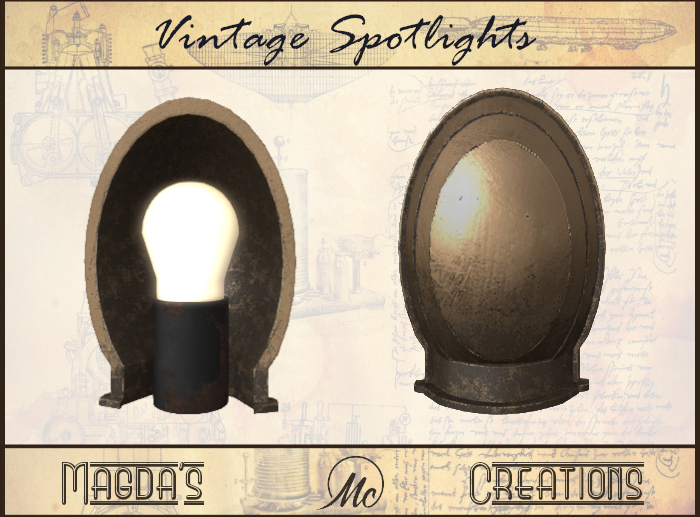 [M-C] Vintage Footlight