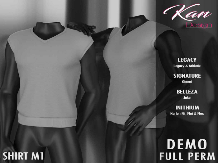 KANDESIGN - SHIRT M1 - DEMO FULL PERM