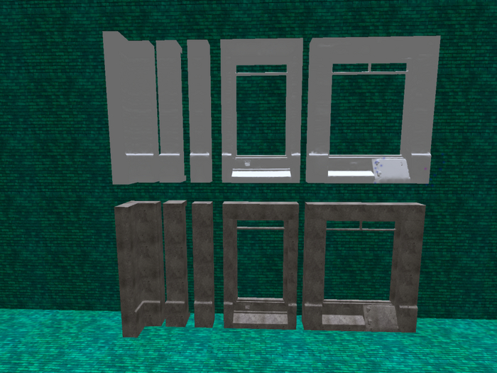 Asset building combined for wall construction
