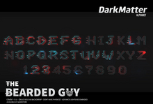 Pack Dark Matter Neon Alphabet - The Bearded Guy