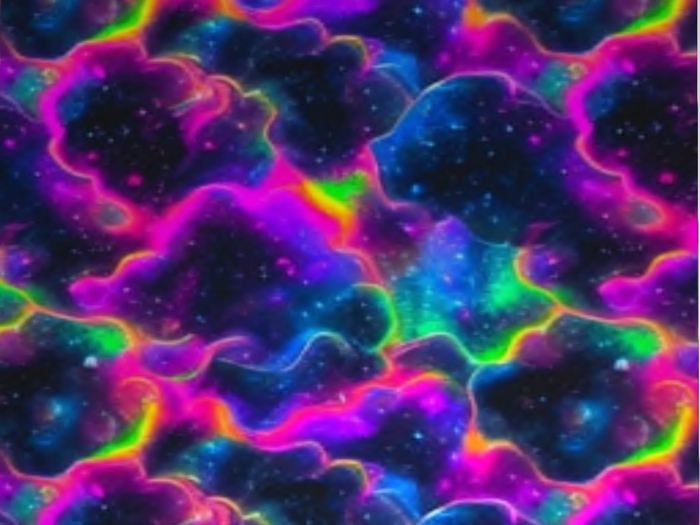 Neon Galaxy Texture