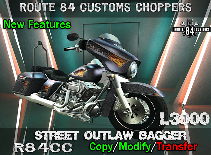 Route 84 Customs - Street Outlaw Bagger