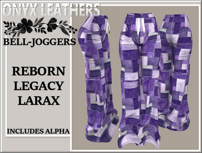 Bell Joggers - Purple