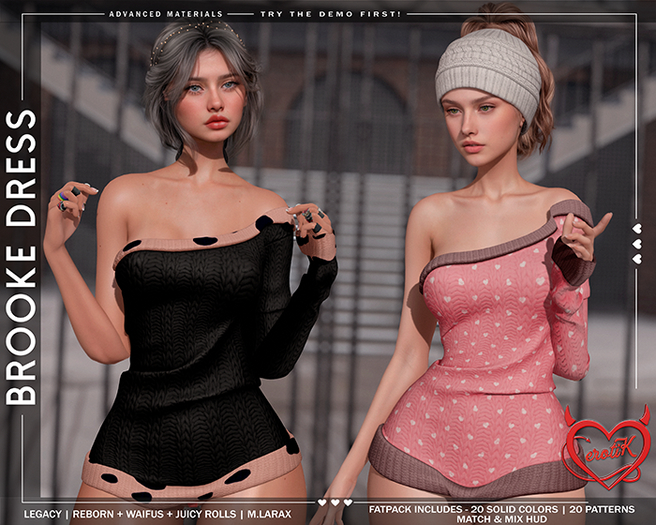 [erotiK] Brooke Dress FATPACK