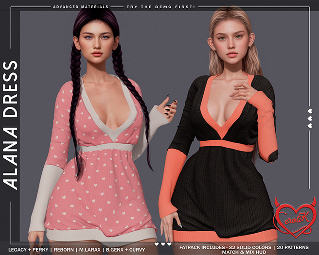 [erotiK] Alana Dress FATPACK