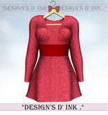 Samantha Dress Raspberry Red