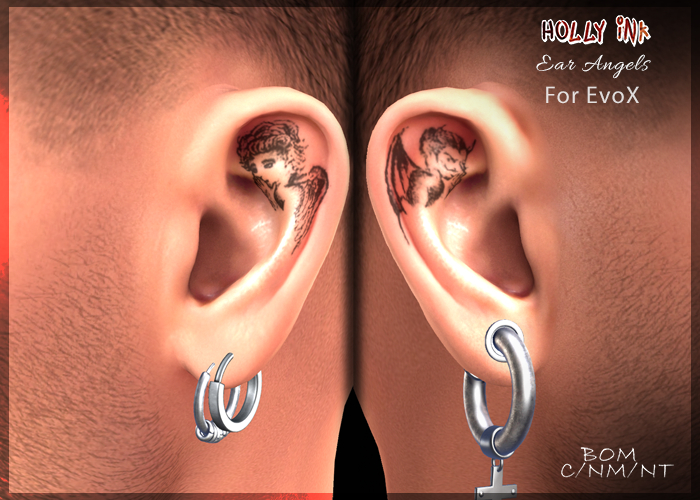 Holly Ink - Ear Angels - EvoX Only!