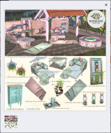 01.Vintage Summer Bed-Adult /Boxed ULTRARARE