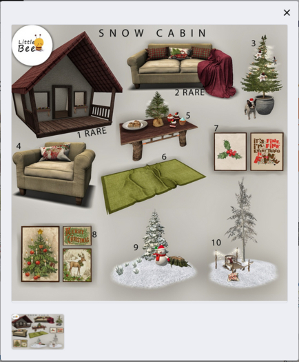 03 - Little Bee - Snow Cabin
