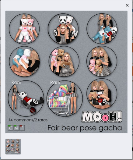 MOoH! Teddy pink shoulder (ADD)