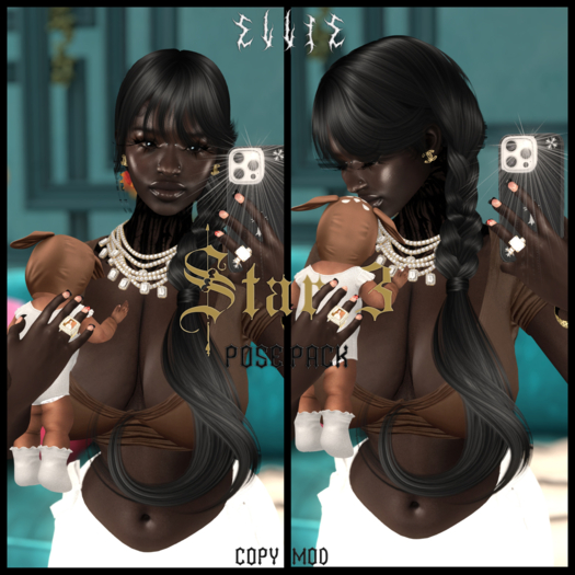 ELLIE ~ Star 3  ~ Pose pack 