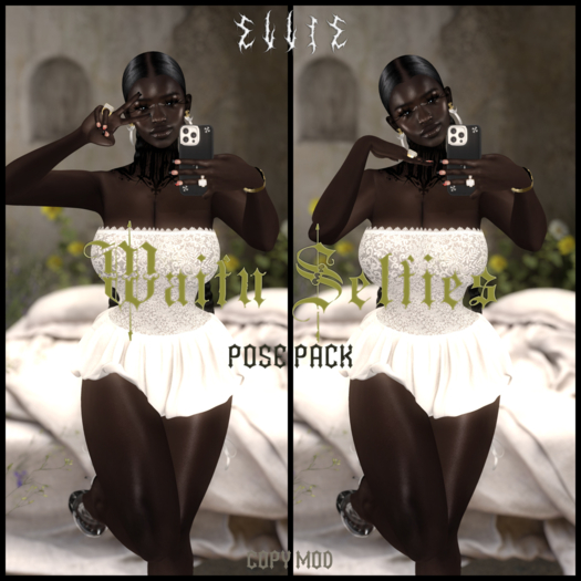 ELLIE ~ Waifu Selfies  ~ Pose pack 