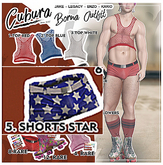 5. Cubura Borna Outfit - Shorts STAR