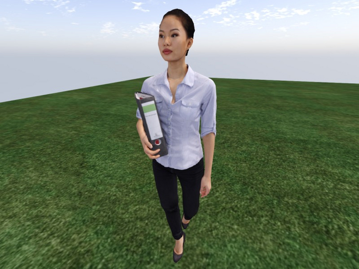 TM Lady Mei - 3D Person