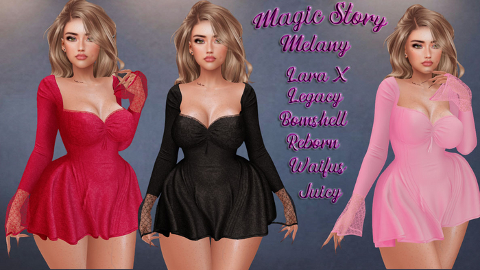 Magic Story -Melany Dress