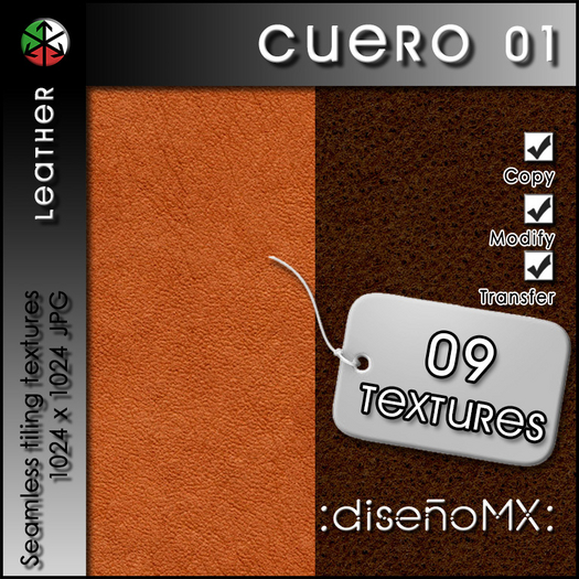 Cuero 01 :dMX: (Leather)
