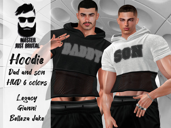 MJB DEMO Dad and son hoodie Pack