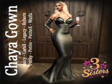 3 Sisters - Chaya Gown (Black) 