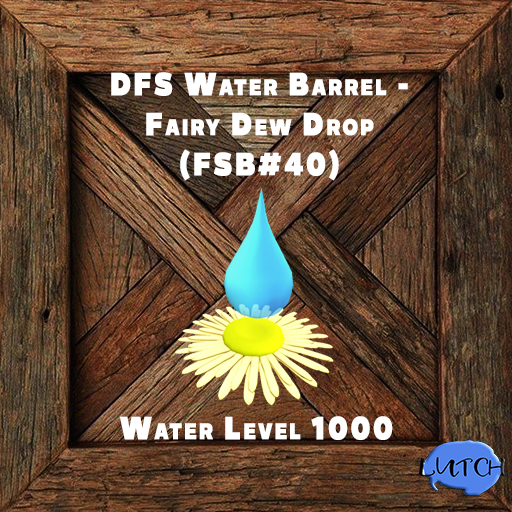 DFS Water Barrel - Fairy Dew Drop (FSB#40)