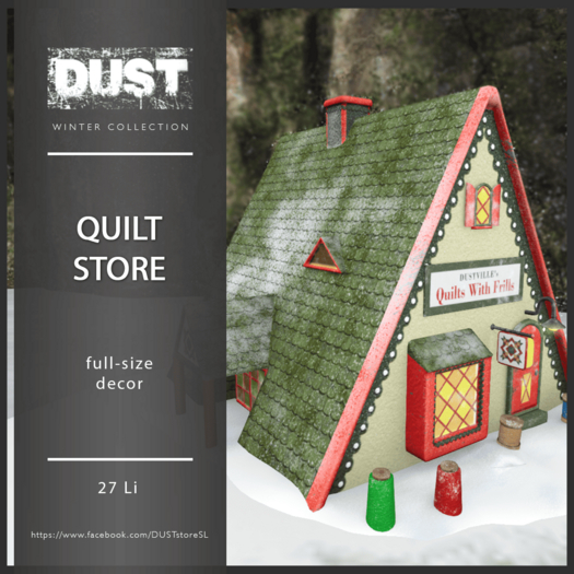 DUST: Quilt Store Building