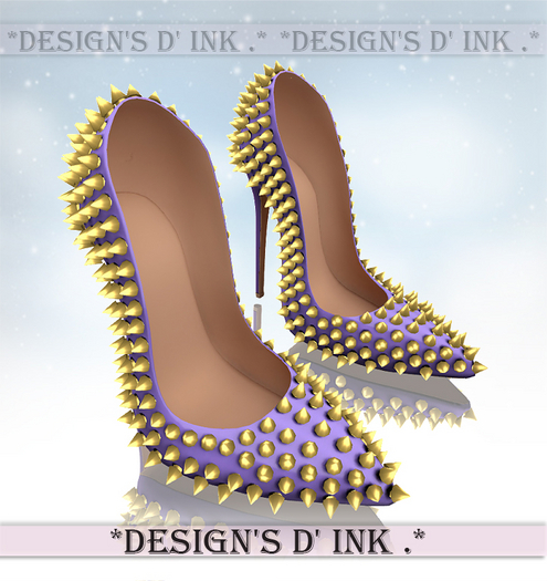 Sharon Heels Levender & Silver