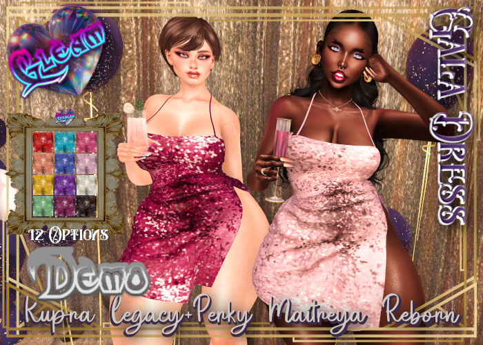 DEMO GLEAM: Gala Dress